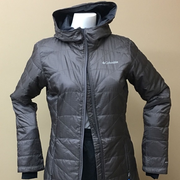 columbia mighty lite hooded jacket black